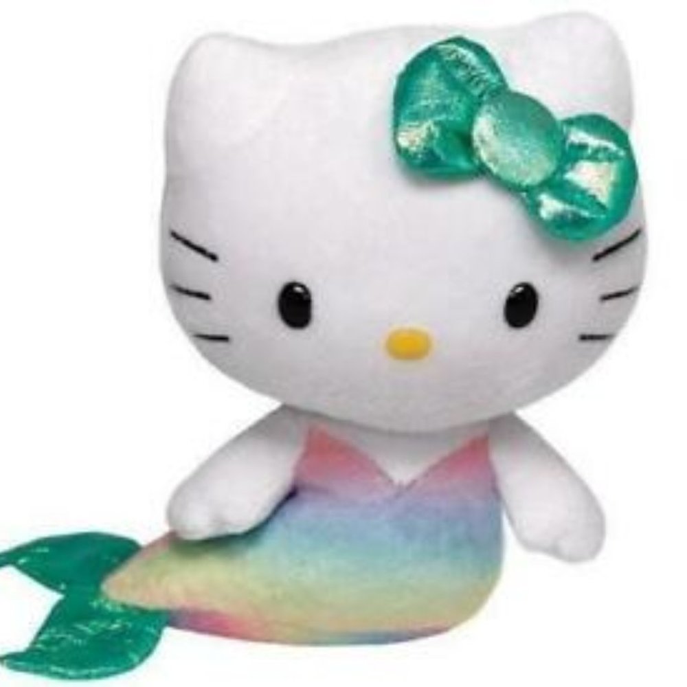 HELLO KITTY MERMAID PLUSH STUFF SANRIO TY